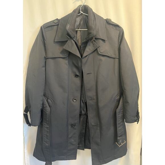 Kinloch 2 | Made in Scotland | Trench Belted Button Zip 3 In 1 Coat- Rare Find! - Picture 1 of 15
